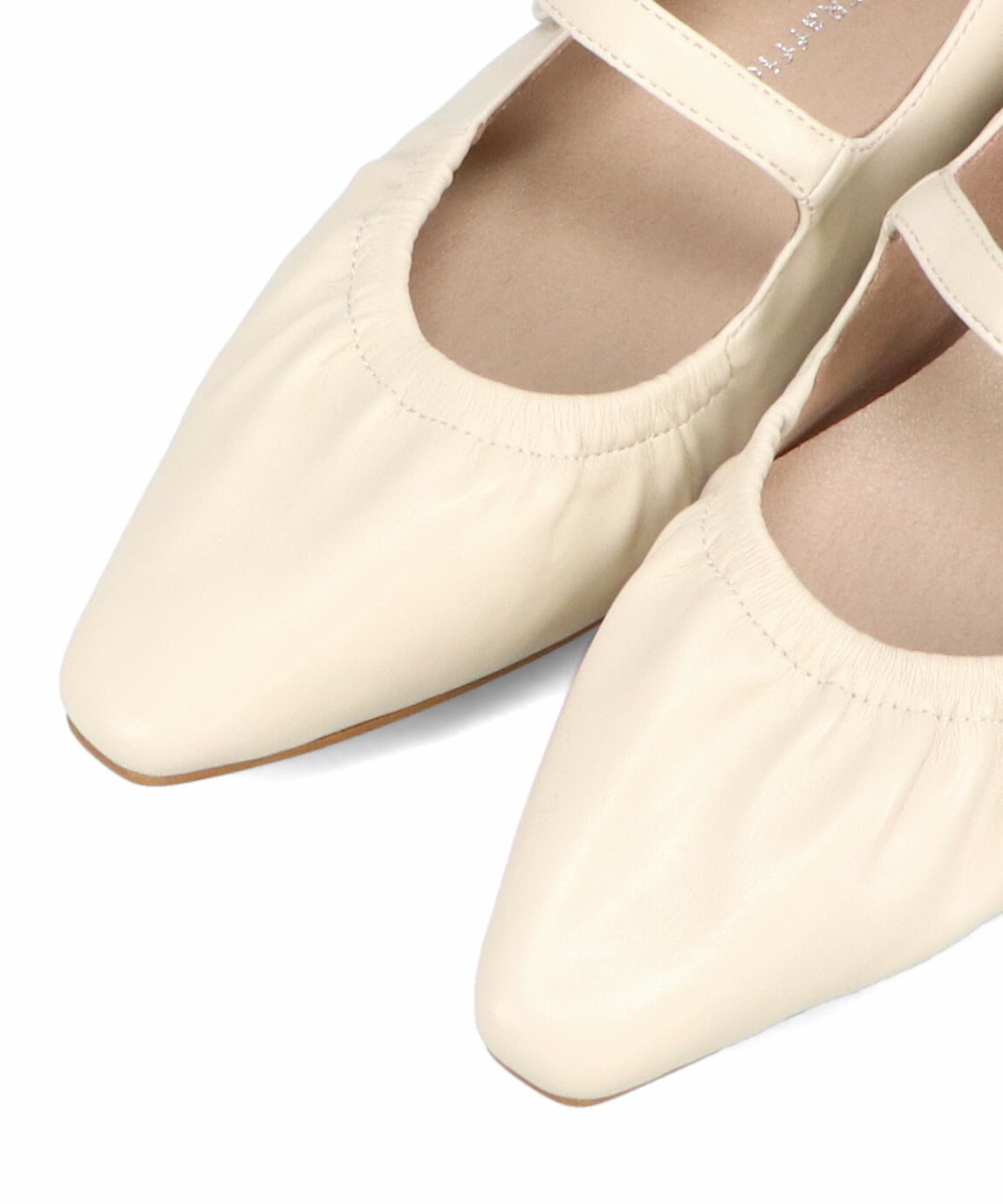 WA Oriental TRaffic「●2025秋冬新作●ギャザーデザインメリージェーン パンプス /52316 フラット 通勤靴 ストラップパンプス」|パンプス|