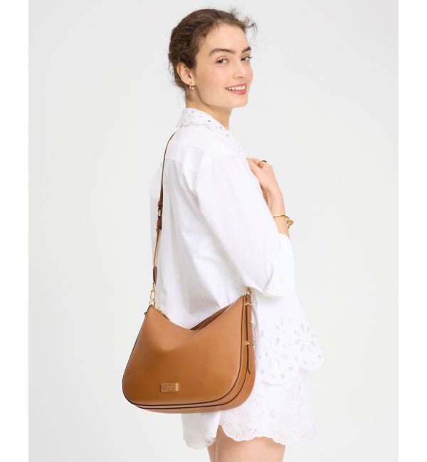 kate spade new york「リブ ラージ ホーボー バッグ」|ショルダー・メッセンジャー|