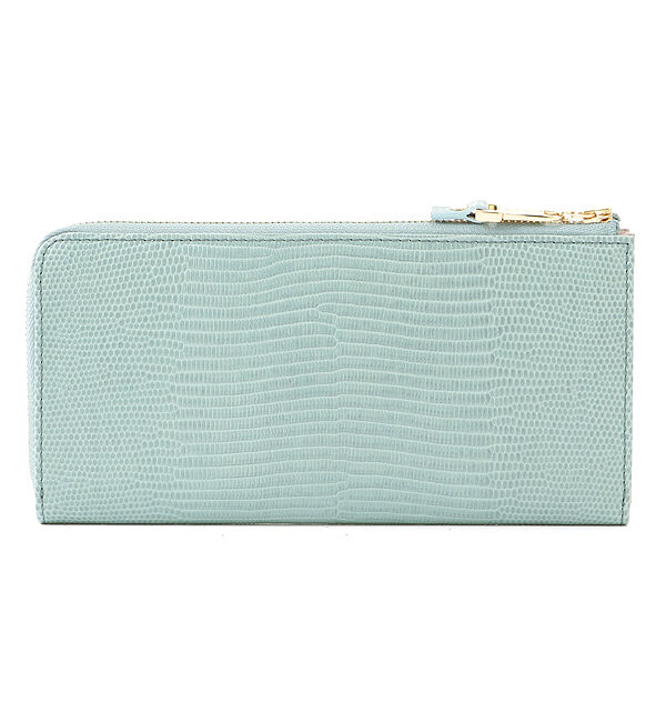 TOPKAPI 「イタリアンレザー・リザード型押し・Lファスナー長財布マチ付き LUCIA[ルチア]」|財布|