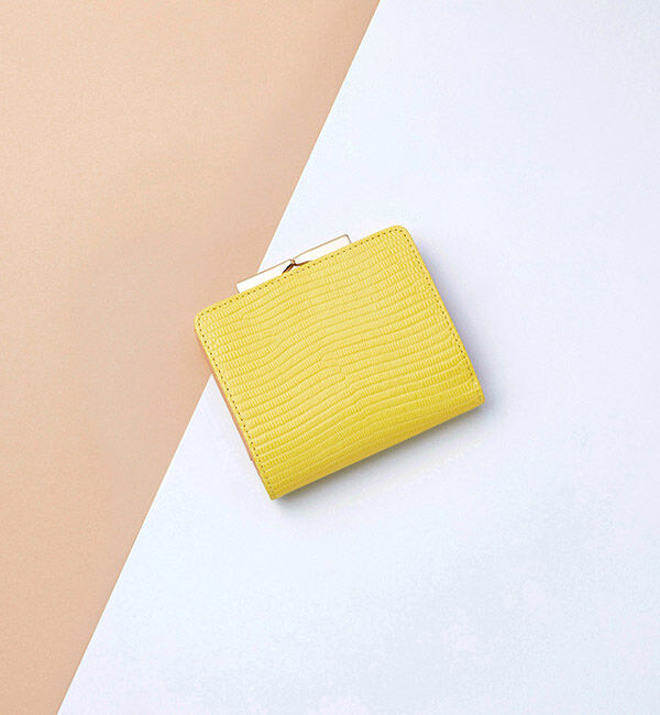 TOPKAPI 「イタリアンレザー・リザード型押し・がま口２つ折り財布 LUCIA[ルチア]」|財布|