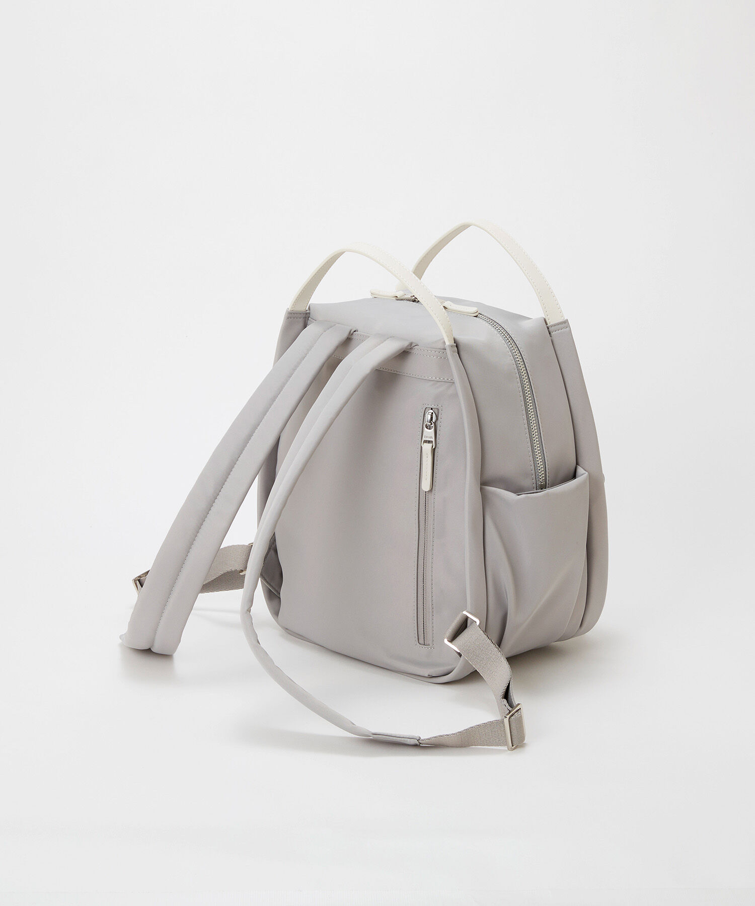 TOPKAPI BREATH「【Breath TOPKAPI】【撥水】ツヤ ナイロン レザーハンドル ミニ リュック」|リュック|