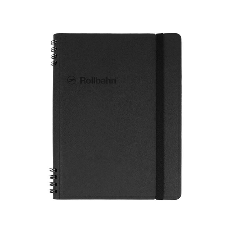Rollbahn「ロルバーン フレキシブル カバーA5」|ステーショナリー|マットブラック