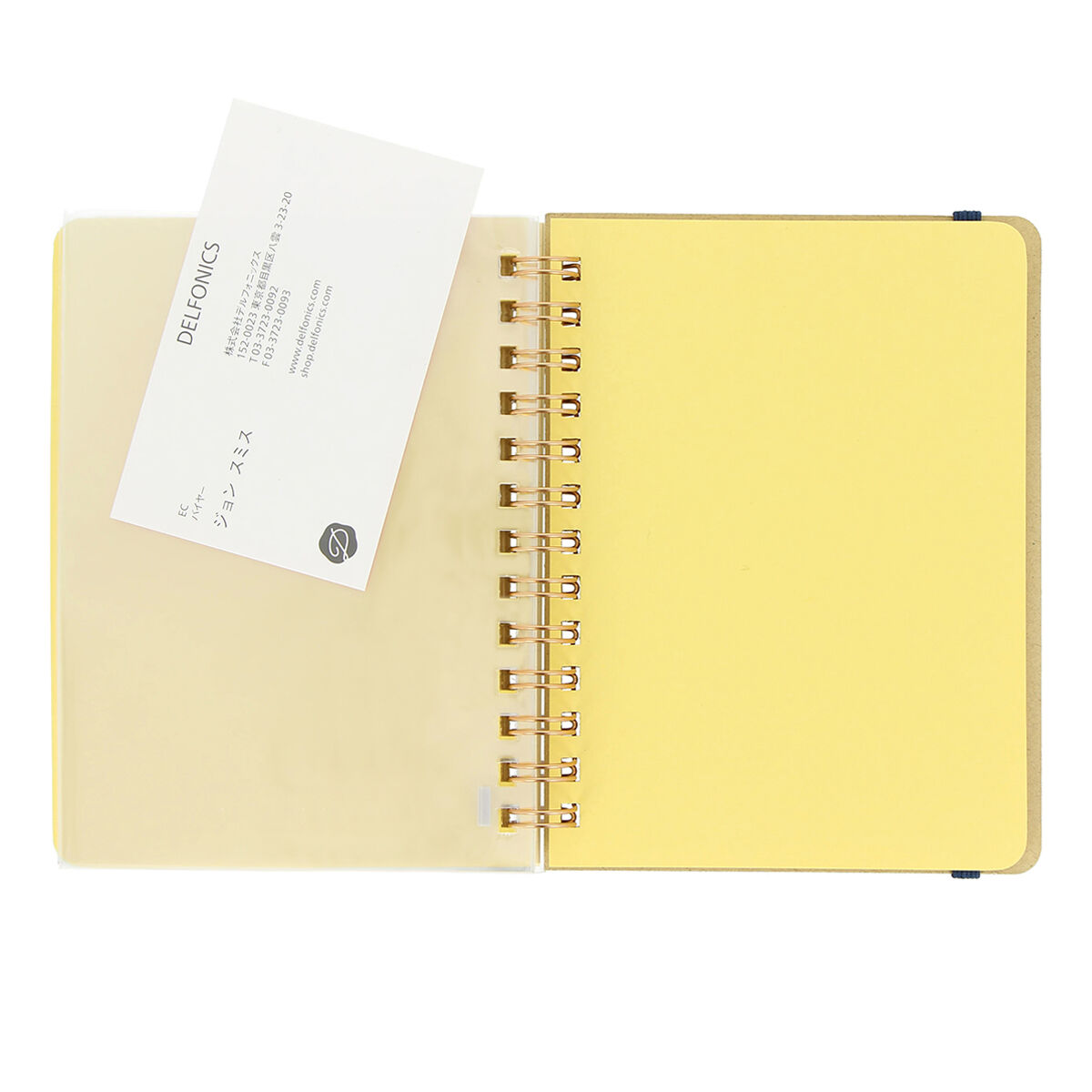 Rollbahn「ロルバーン ポケット付メモ クリアM」|ステーショナリー|