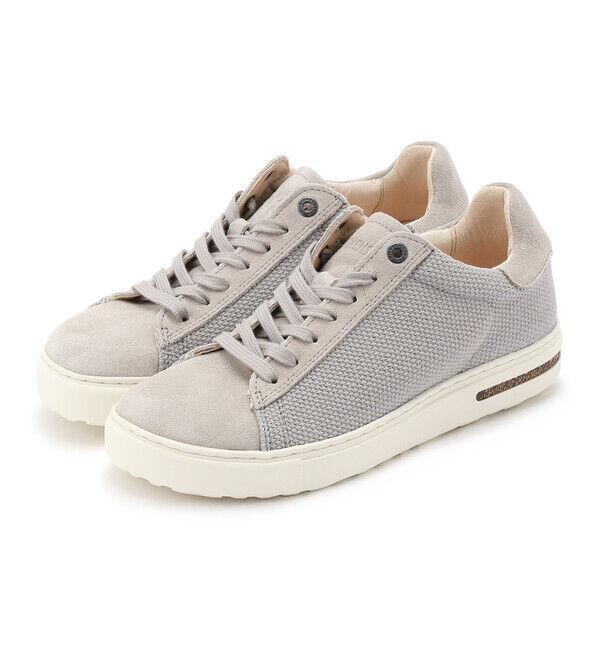 BIRKENSTOCK「【ビルケンシュトック】ベンド ロー/ホエールグレー コットン スエードレザー/シューズ レディース」|その他|ライトグレー