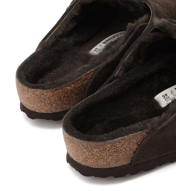 BIRKENSTOCK「【ビルケンシュトック】ボストン シアリング/モカ スエードレザー/クロッグ メンズ/BOSTON」|サンダル|