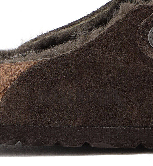 BIRKENSTOCK「【ビルケンシュトック】ボストン シアリング/モカ スエードレザー/クロッグ メンズ/BOSTON」|サンダル|