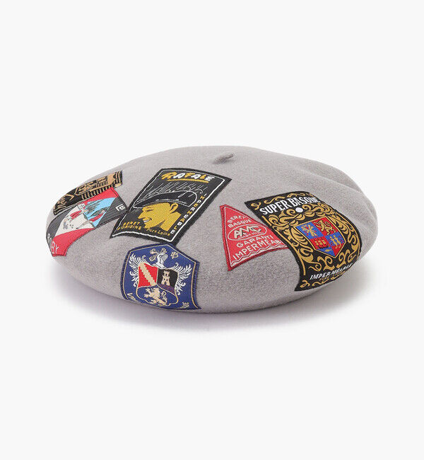 LAULHERE「【ロレール】エリダン/オキシゲン ウール/ベレー メンズ レディース/LAULHERE」|ハンチング・ベレー帽|グレー系その他