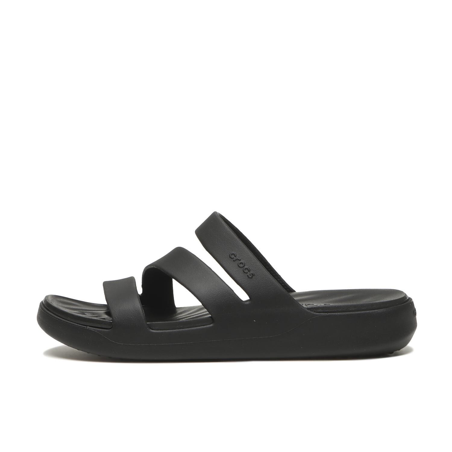 crocs「【crocs】GETAWAY STRAPPY W」|サンダル|ブラック