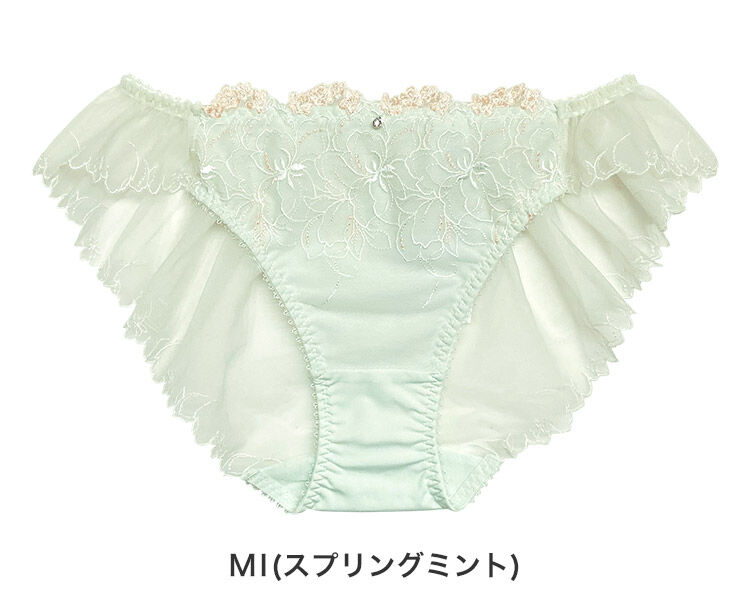 intesucre「アンテシュクレ なでしこブラ IBT371ペア バックレースショーツ M/L ISD371」|インナー|