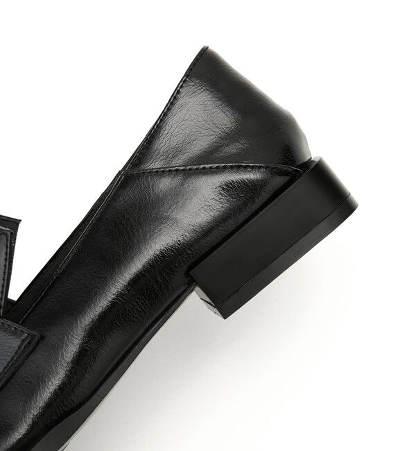 ODETTE E ODILE「＜SY＞スクエアソフトローファー フラット20●&uarr;」|ローファー|