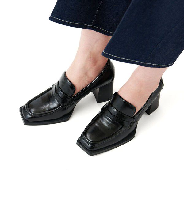 ODETTE E ODILE「＜SY＞ヒールローファー パンプス75●&uarr;」|パンプス|