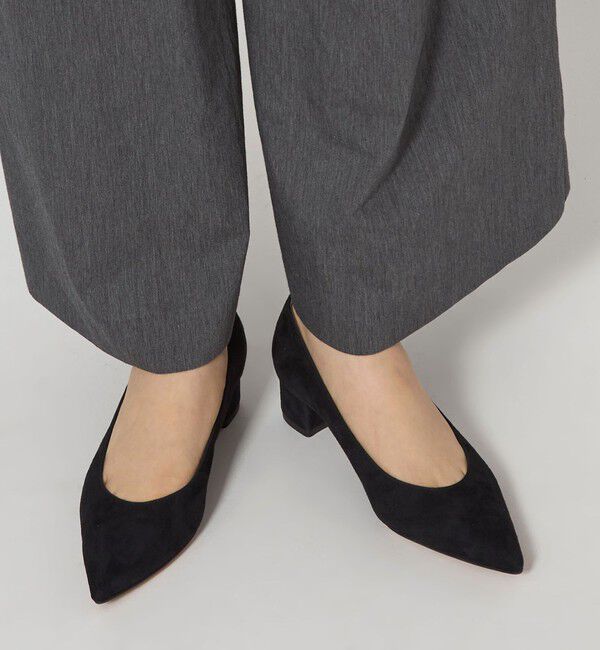 ODETTE E ODILE「ポインテッドブロックヒール パンプス35&darr;&uarr;」|パンプス|