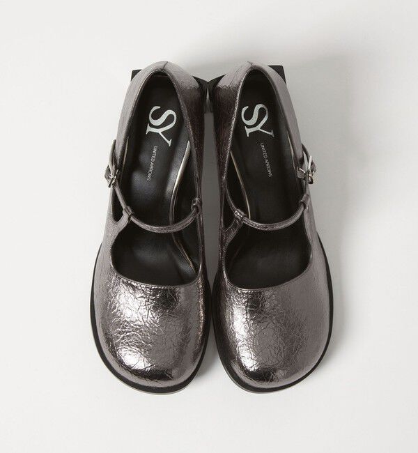 ODETTE E ODILE「＜SY＞ オブリークWストラップ パンプス55&uarr;」|パンプス|