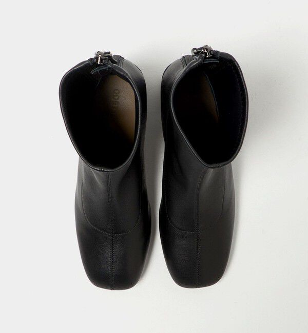 ODETTE E ODILE「ストレッチレザー ショートブーツ60&darr;&uarr;」|ショートブーツ|