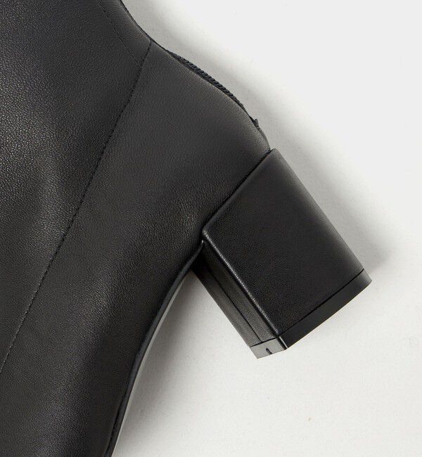 ODETTE E ODILE「ストレッチレザー ショートブーツ60&darr;&uarr;」|ショートブーツ|