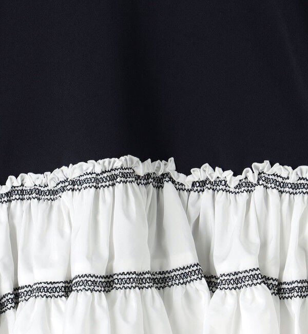 UNITED ARROWS「エンブロ ティアード コンビニット」|ニット・セーター|