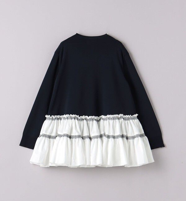 UNITED ARROWS「エンブロ ティアード コンビニット」|ニット・セーター|