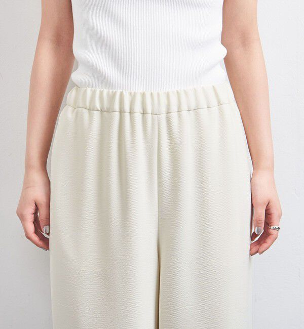 UNITED ARROWS「COMFY ストレート イージーパンツ WHITE -UVカット ウォッシャブル-」|その他|