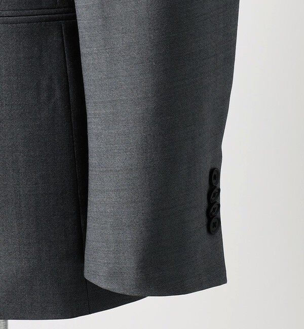 UNITED ARROWS「ウールモヘヤ シャンブレー 3ボタン スーツ S-MODEL」|スーツ|