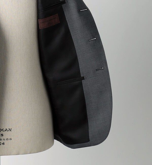 UNITED ARROWS「ウールモヘヤ シャンブレー 3ボタン スーツ S-MODEL」|スーツ|