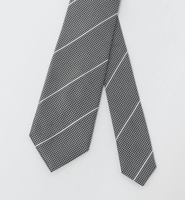 UNITED ARROWS「シルバー フォーマル レジメンタル ネクタイ」|ネクタイ・蝶ネクタイ|