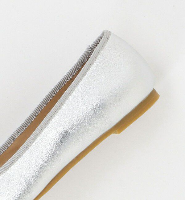 UNITED ARROWS「レイン レザー バレエシューズ」|レインシューズ|