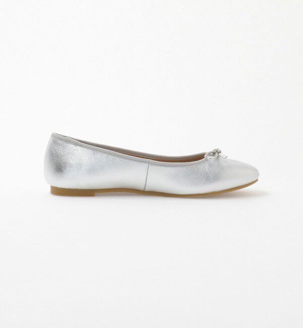 UNITED ARROWS「レイン レザー バレエシューズ」|レインシューズ|