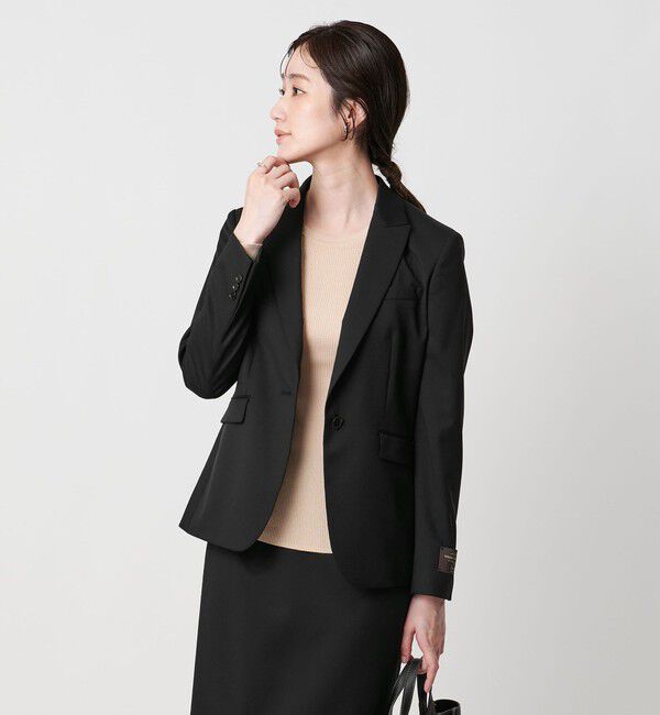 UNITED ARROWS「CANONICO テーラードジャケット」|テーラードジャケット|BLACK