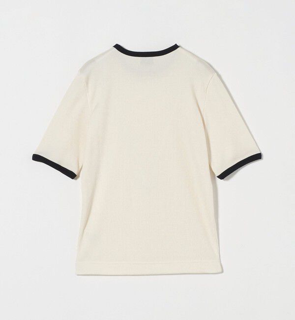 UNITED ARROWS「リブバイカラーパイピング ショートスリーブカットソー」|Tシャツ・カットソー|