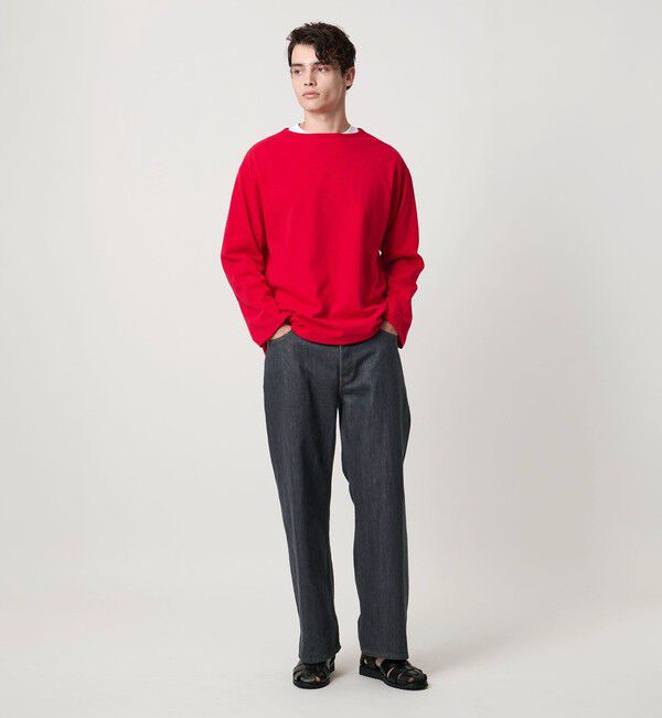 UNITED ARROWS「吊り編み天竺 バスクシャツ 「SLOW &　」」|Tシャツ・カットソー|