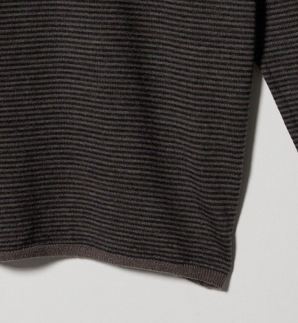 UNITED ARROWS「＜Camoshita＞ボーダー ハイネック ロングスリーブ ニット」|ニット・セーター|