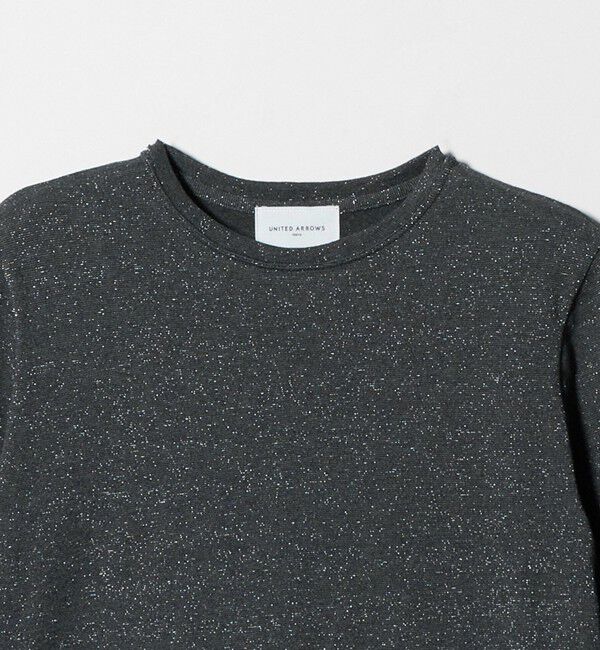 UNITED ARROWS「ラメ テンジク ロングスリーブ カットソー」|Tシャツ・カットソー|