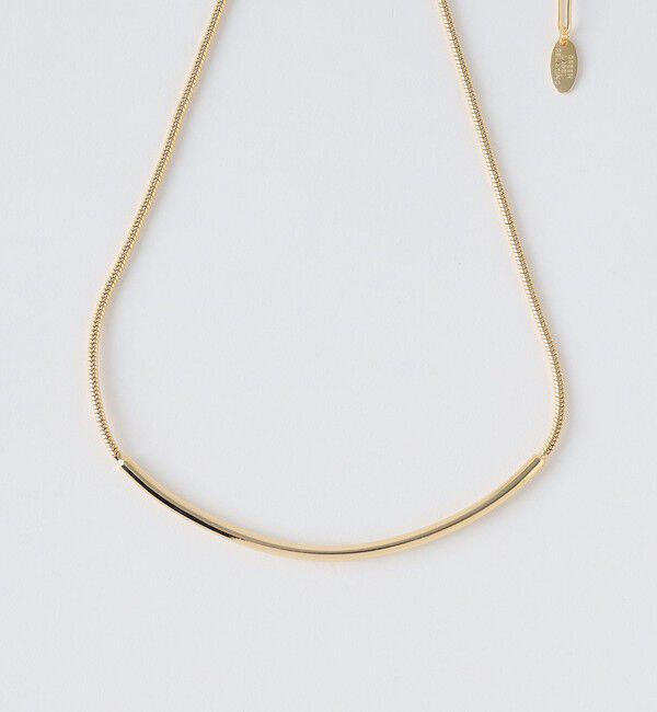 UNITED ARROWS green label relaxing「バー＆スネークチェーン チョーカー ネックレス」|ネックレス|