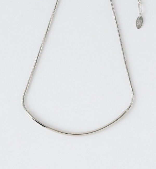 UNITED ARROWS green label relaxing「バー＆スネークチェーン チョーカー ネックレス」|ネックレス|