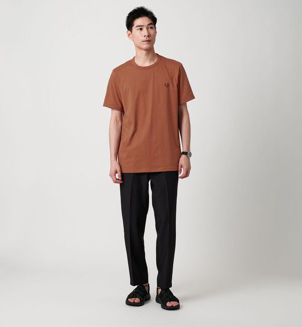 UNITED ARROWS green label relaxing「＜FRED PERRY＞リンガー Tシャツ」|Tシャツ・カットソー|