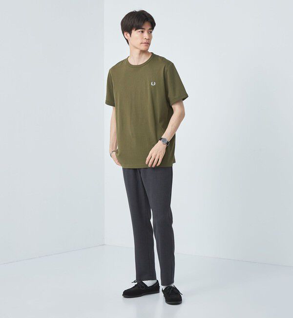 UNITED ARROWS green label relaxing「＜FRED PERRY＞リンガー Tシャツ」|Tシャツ・カットソー|