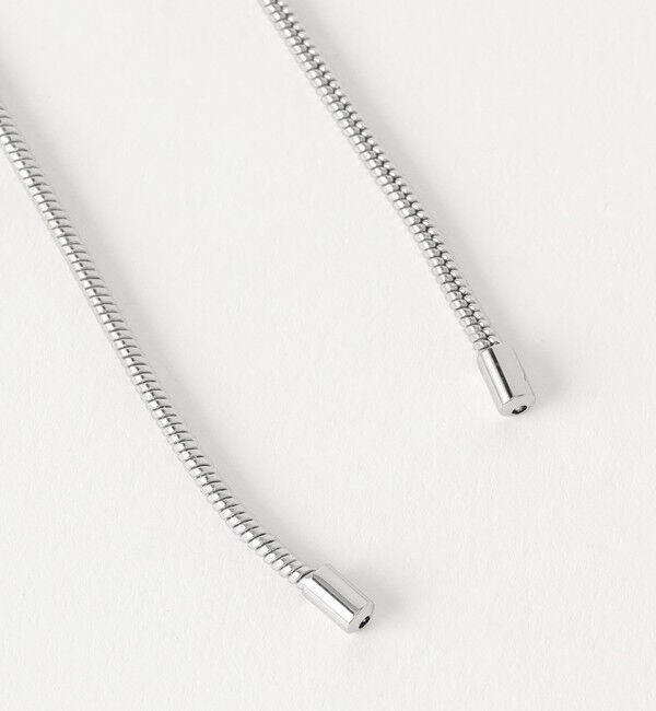 UNITED ARROWS green label relaxing「ツイストモチーフ スネーク タイネックレス」|ネックレス|