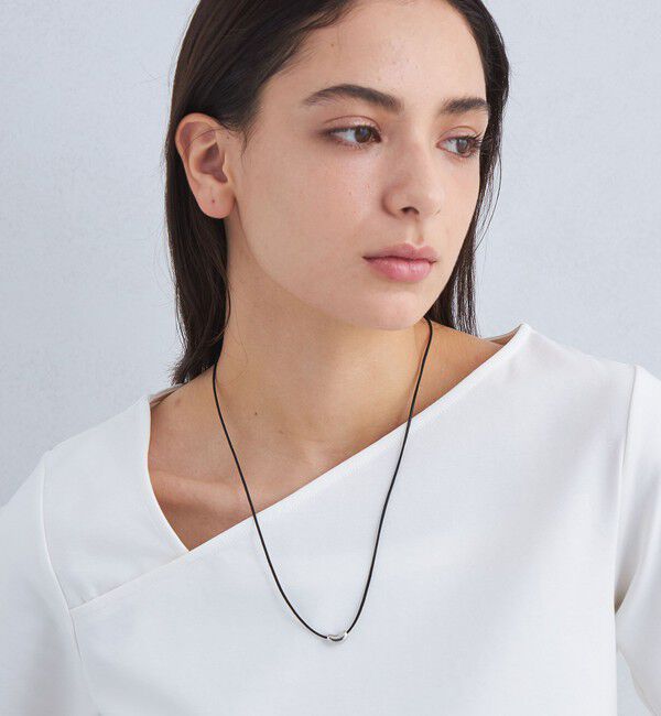 UNITED ARROWS green label relaxing「コードメタルドロップ ネックレス」|ネックレス|