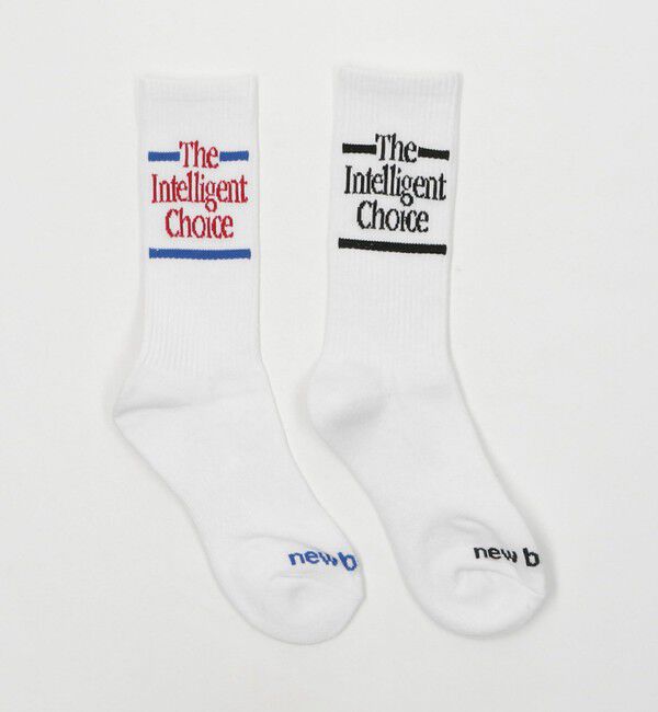 UNITED ARROWS green label relaxing「＜New Balance＞ 2P ソックス / 靴下」|ソックス|WHITE