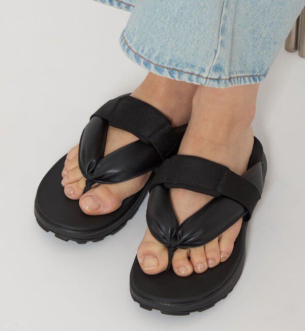 UNITED ARROWS green label relaxing「＜HI-TEC＞サンダル / HATAGO」|サンダル|BLACK