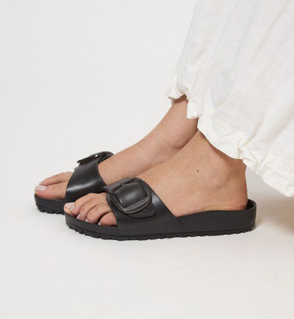 UNITED ARROWS green label relaxing「＜BIRKENSTOCK＞マドリッド ビッグバックル EVA サンダル」|サンダル|BLACK
