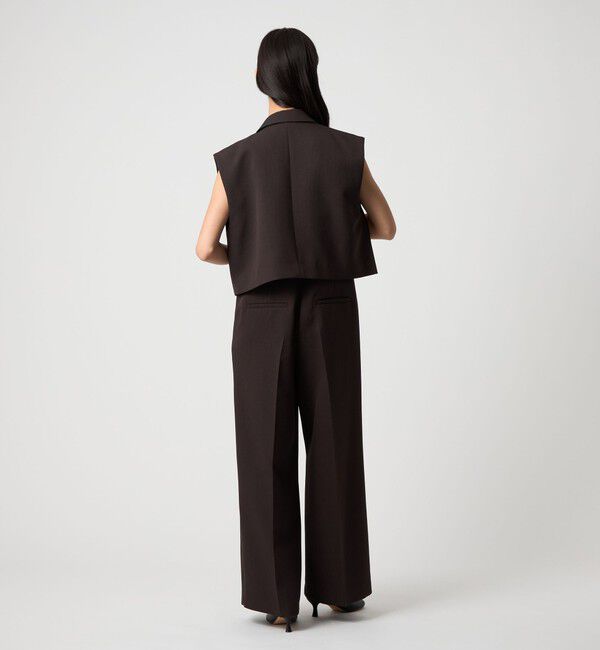 EMMEL REFINES「＜EMMEL REFINES＞EM ショート ジレ」|ベスト・ジレ|