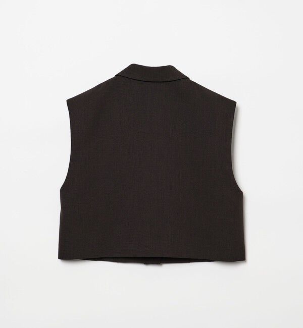 EMMEL REFINES「＜EMMEL REFINES＞EM ショート ジレ」|ベスト・ジレ|