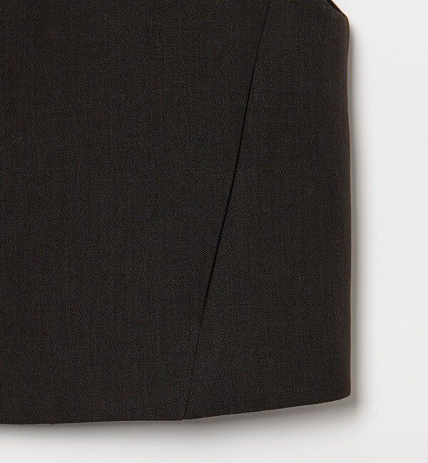 EMMEL REFINES「＜EMMEL REFINES＞EM ショート ジレ」|ベスト・ジレ|