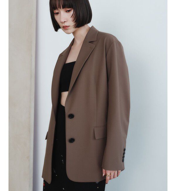 EMMEL REFINES「＜EMMEL REFINES＞EM 2ボタン テーラード ジャケット」|テーラードジャケット|MD.BROWN