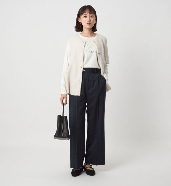 UNITED ARROWS green label relaxing「ロゴ ロングスリーブ カットソー」|Tシャツ・カットソー|