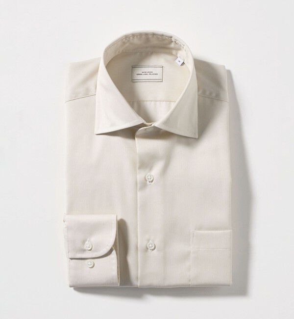 UNITED ARROWS green label relaxing「コットン ナローストライプ ワイドカラー ドレスシャツ -イージーアイロン-」|シャツ・ブラウス|