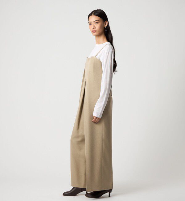 EMMEL REFINES「＜EMMEL REFINES＞EM ボックスタック キャミサロペット」|オールインワン|