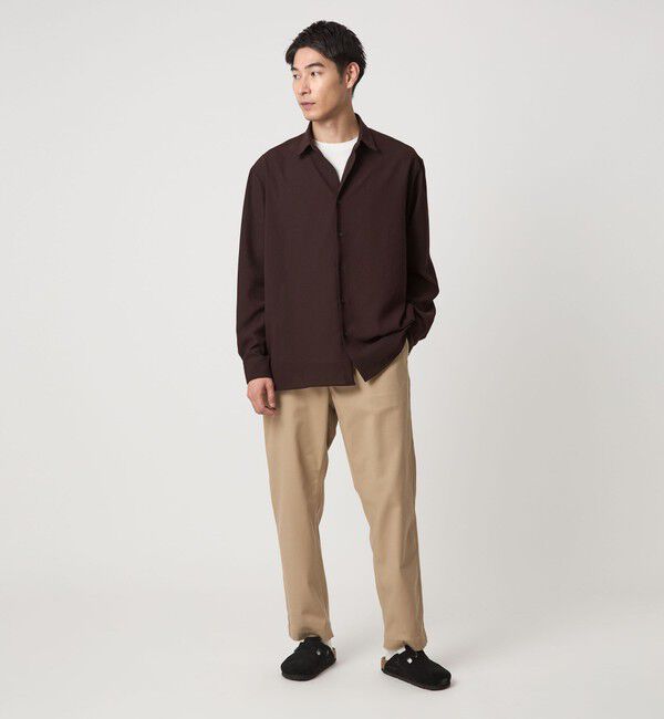 UNITED ARROWS green label relaxing「ワッシャーポプリン ボックス シャツ」|シャツ・ブラウス|