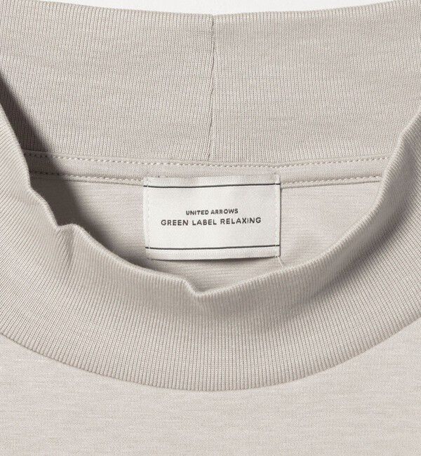 UNITED ARROWS green label relaxing「L/A ポンチ モックネック カットソー -抗菌-」|Tシャツ・カットソー|